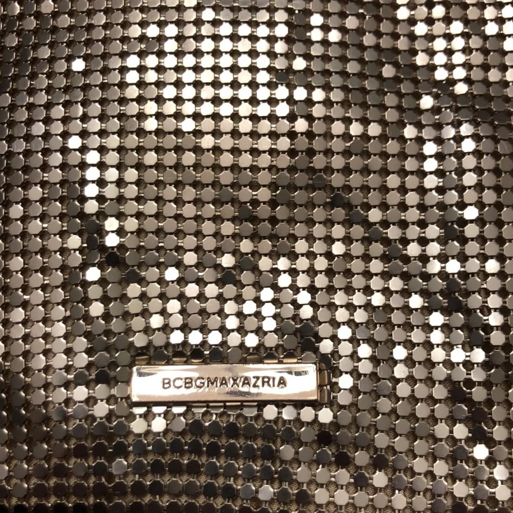 BCBGmaxazria Gold SHIMMER SHOULDER BAG/Clutch bag classy party night out